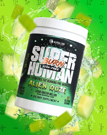 Superhuman Burn Non Stim Limited Edition Alien Ooze